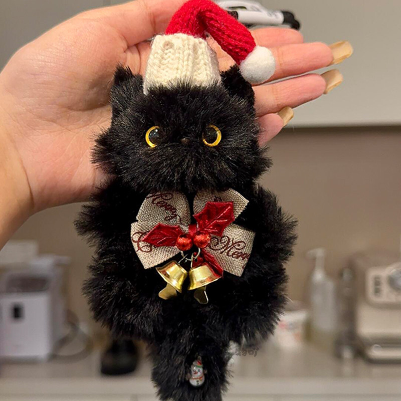 DIY Pipe Cleaner Cat Charm Craft Kit - Cute Keychain, Perfect birthday or Christmas Gift for Her