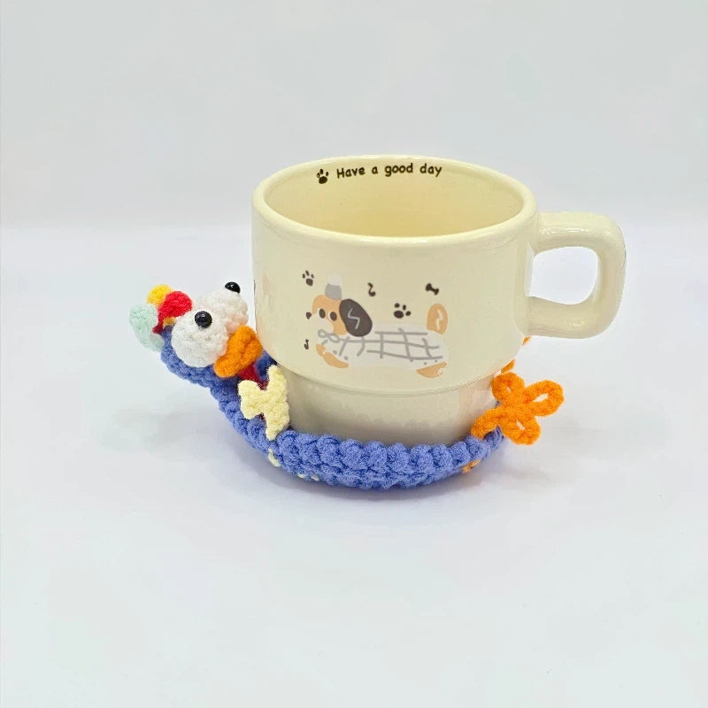 Handmade Crochet Cute Chicken Coaster
