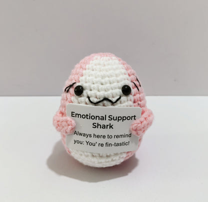 Handmade Crocheted Potted Plant Positive Energy Yarn Ornament