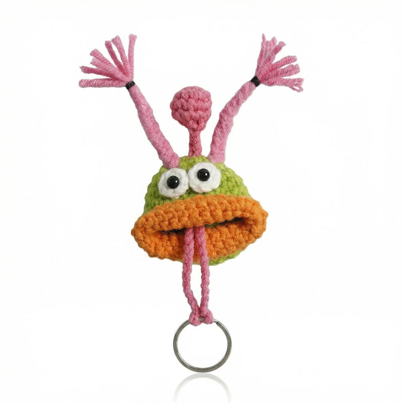 Cute Sausage Mouth Key Cover