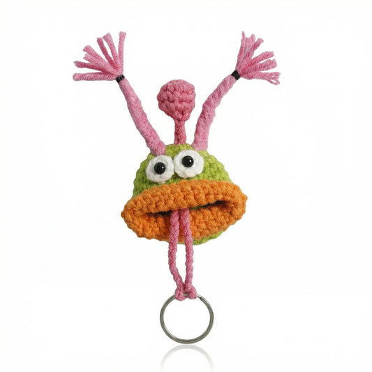 Cute Sausage Mouth Key Cover