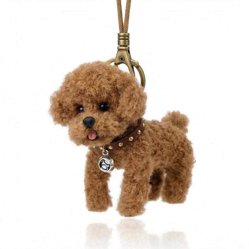 Handmade Teddy/Bichon Bag Charm