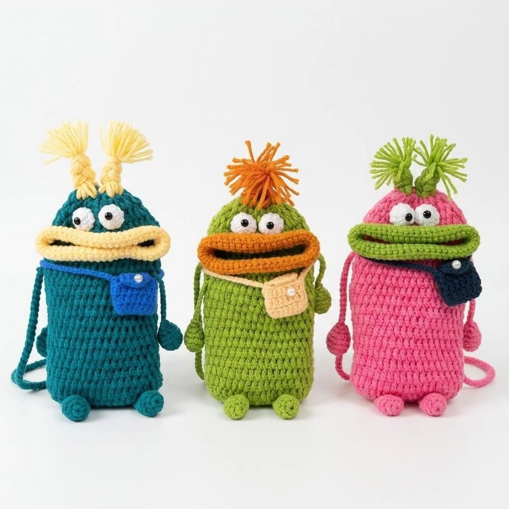 Sausage Mouth Crossbody Bag