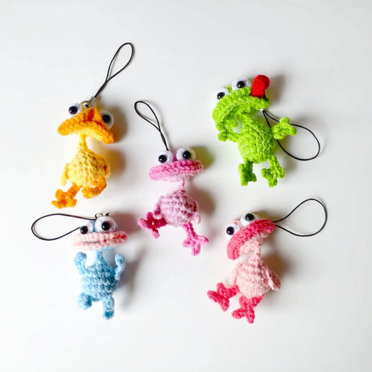 Handmade Crochet Mini Animal Keychain