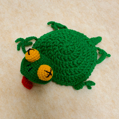 Handmade Crochet Lizard Coaster